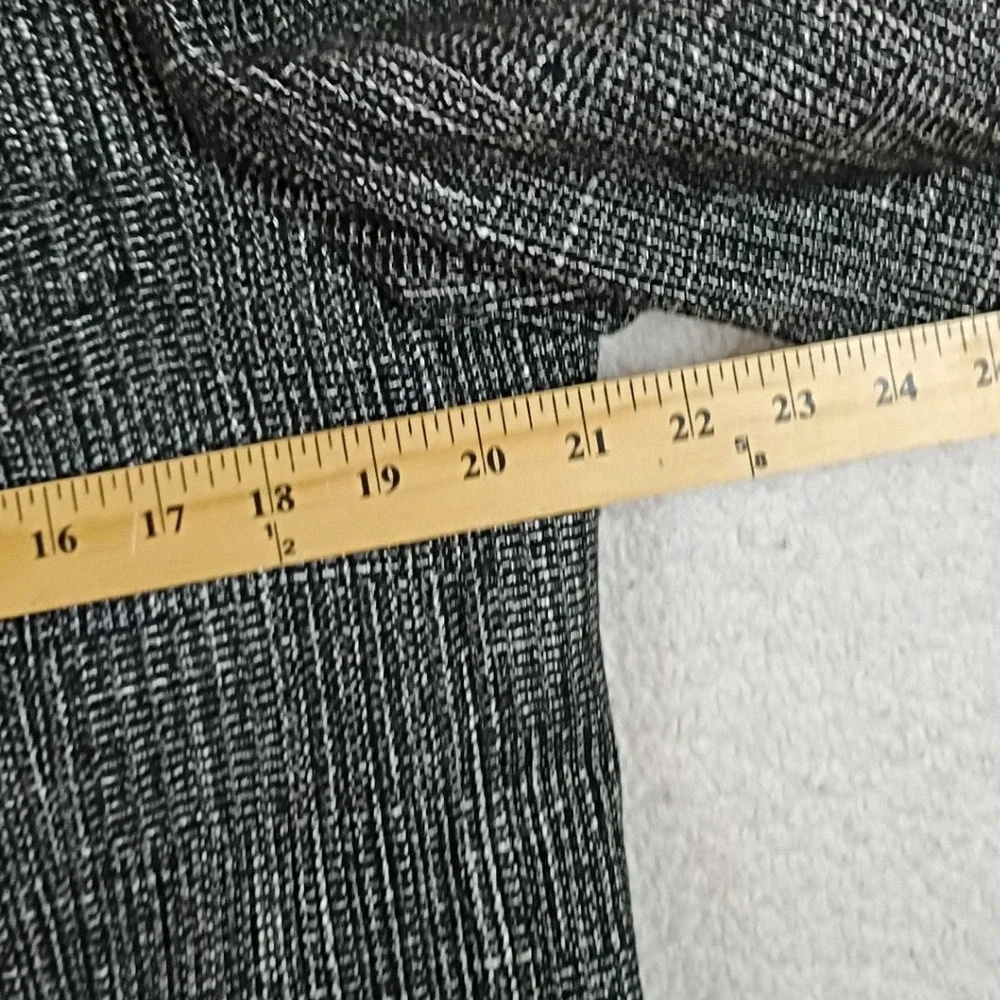 Vintage John Henry Double Breasted Tweed Blazer Mens 42R Black White Wool Casual